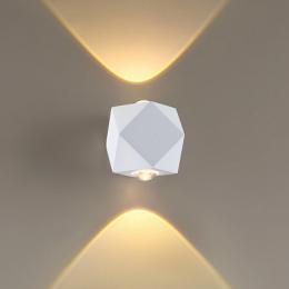Уличный настенный светодиодный светильник Odeon Light Diamanta  - 4